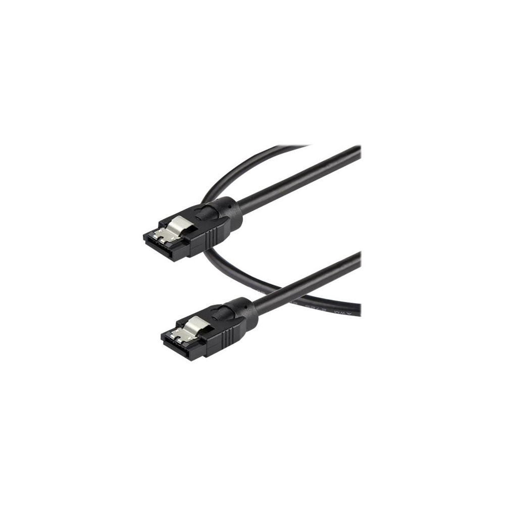 Produktbild för StarTech.com 0,3 m rund SATA-kabel - SATA-kabel - 30 cm