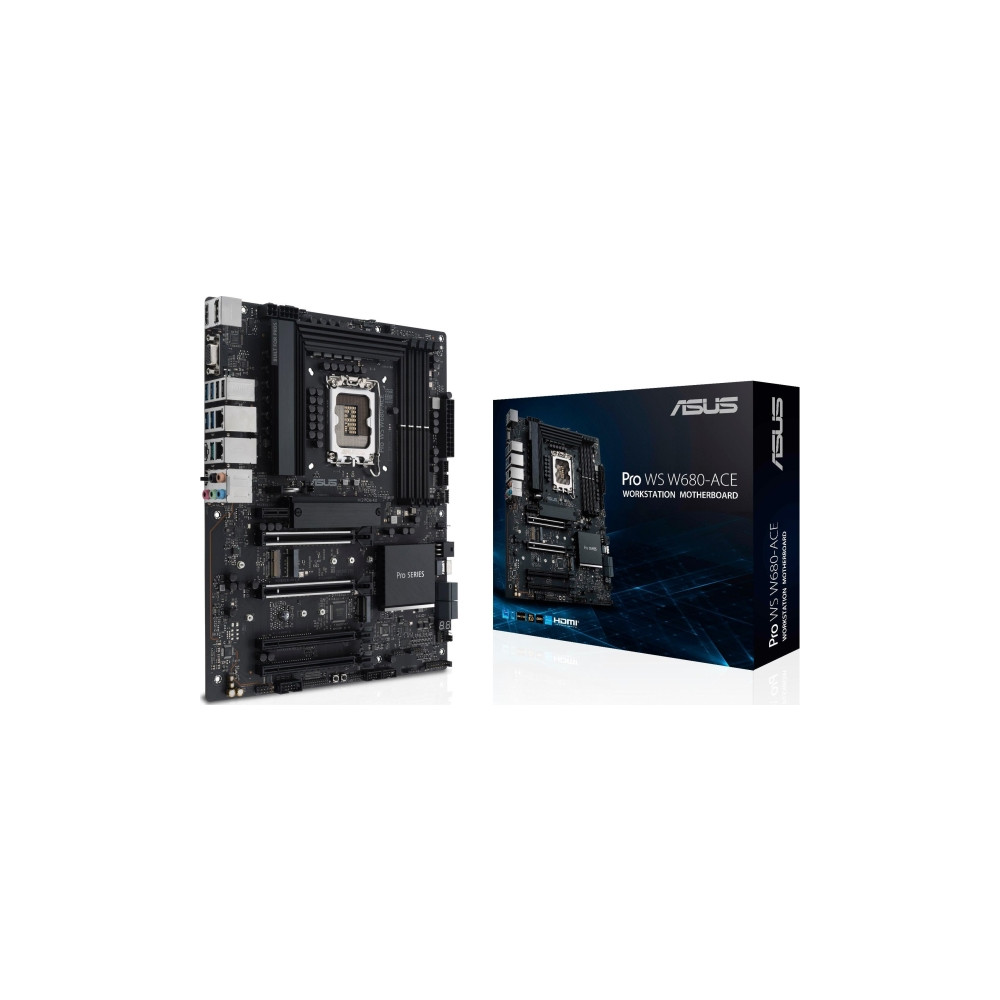 Produktbild för ASUS Pro WS W680-ACE - moderkort - ATX - LGA1700-uttag - W680