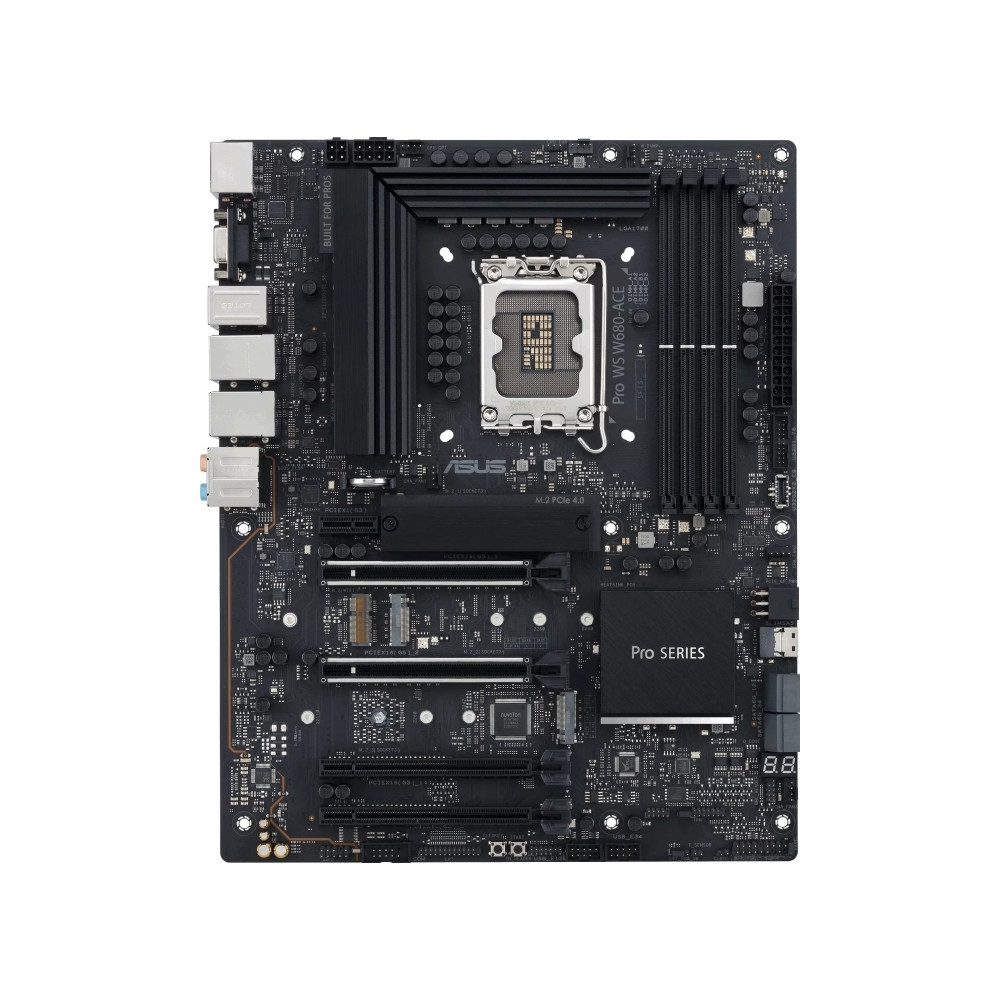 Produktbild för ASUS Pro WS W680-ACE - moderkort - ATX - LGA1700-uttag - W680