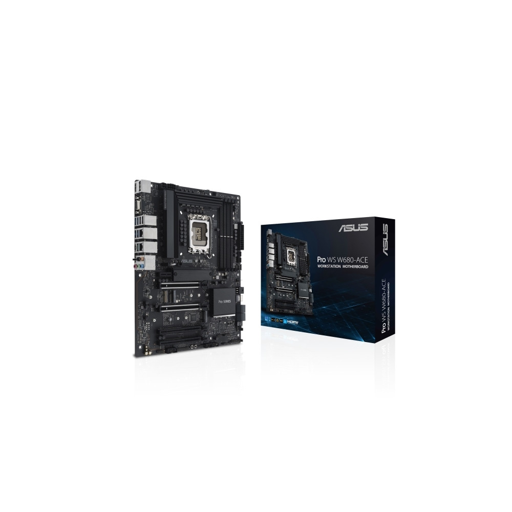Produktbild för ASUS Pro WS W680-ACE - moderkort - ATX - LGA1700-uttag - W680