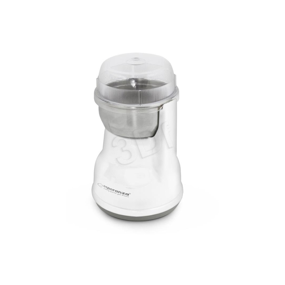 Produktbild för Esperanza LUNGO - kaffekvarn - vit