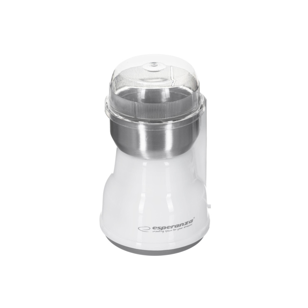 Produktbild för Esperanza LUNGO - kaffekvarn - vit