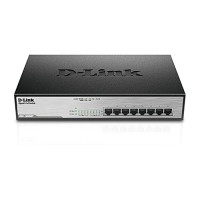 Produktbild för D-Link DGS 1008MP - switch - 8 portar - ohanterad - rackmonterbar
