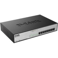 Produktbild för D-Link DGS 1008MP - switch - 8 portar - ohanterad - rackmonterbar