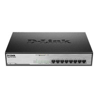 Produktbild för D-Link DGS 1008MP - switch - 8 portar - ohanterad - rackmonterbar