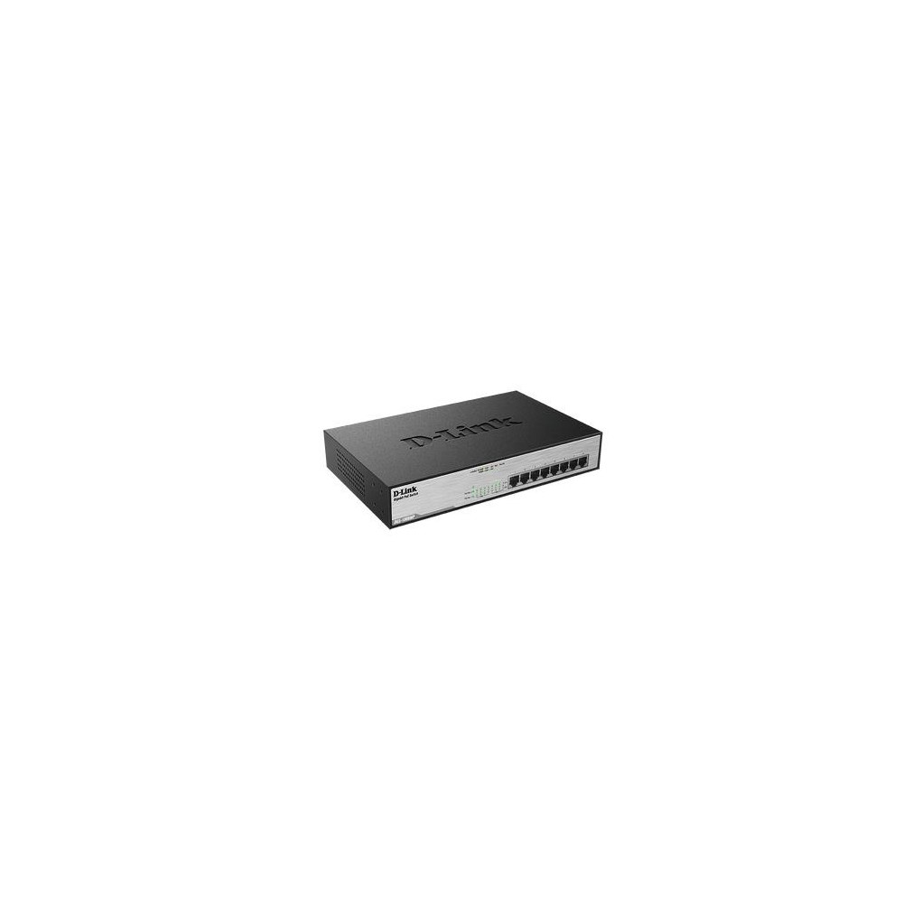 Produktbild för D-Link DGS 1008MP - switch - 8 portar - ohanterad - rackmonterbar