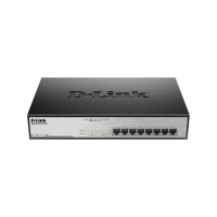 Produktbild för D-Link DGS 1008MP - switch - 8 portar - ohanterad - rackmonterbar