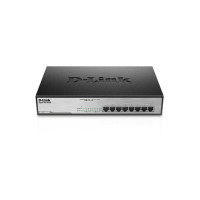 Produktbild för D-Link DGS 1008MP - switch - 8 portar - ohanterad - rackmonterbar