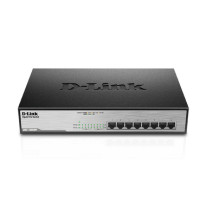 Produktbild för D-Link DGS 1008MP - switch - 8 portar - ohanterad - rackmonterbar