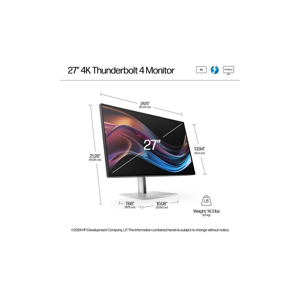 Produktbild för HP 727pk - Series 7 Pro - LED-skärm - 4K - 27" - HDR