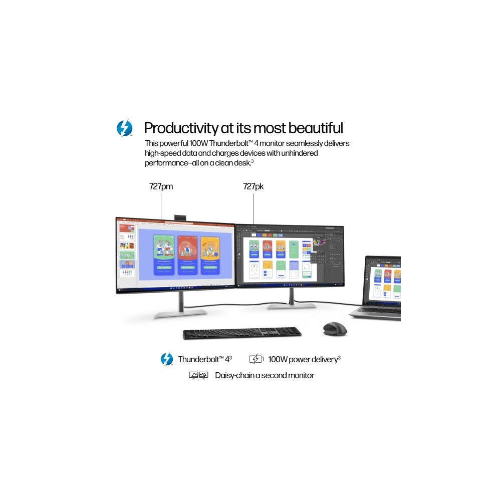 Produktbild för HP 727pk - Series 7 Pro - LED-skärm - 4K - 27" - HDR