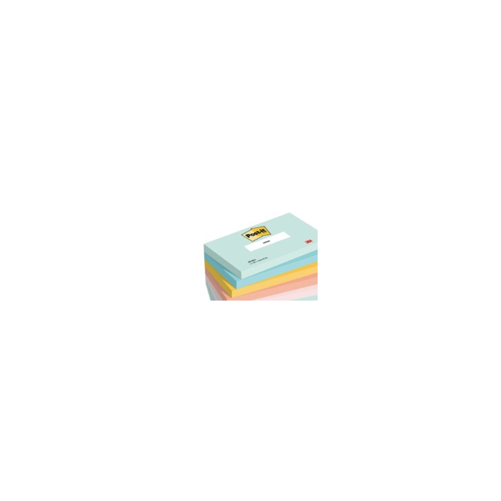 Produktbild för Post-it sticky notes Beachside 76 x 127 mm, ass. färger, för...