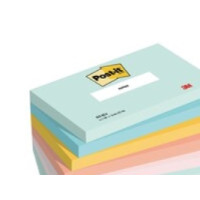 Produktbild för Post-it sticky notes Beachside 76 x 127 mm, ass. färger, för...