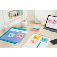 Produktbild för Post-it sticky notes Beachside 76 x 127 mm, ass. färger, för...