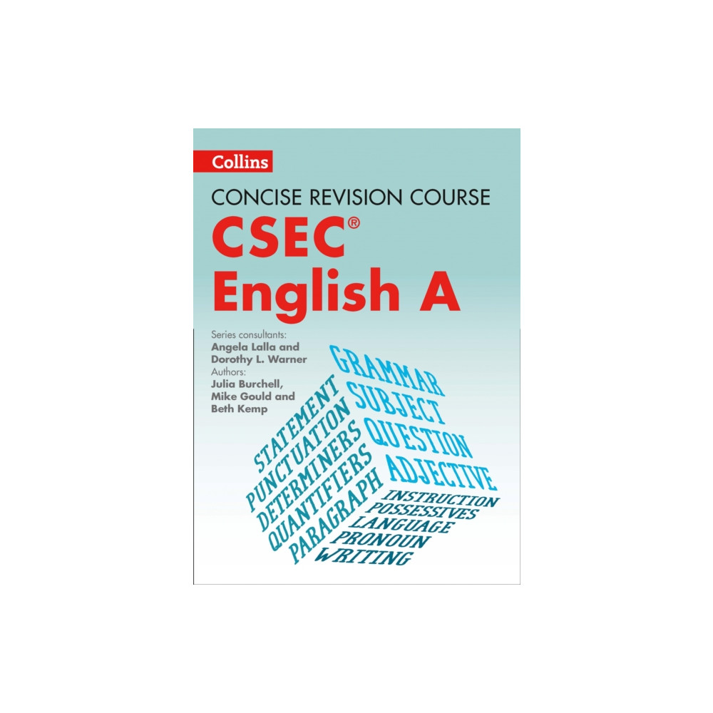 Produktbild för English A - a Concise Revision Course for CSEC® (häftad, eng)