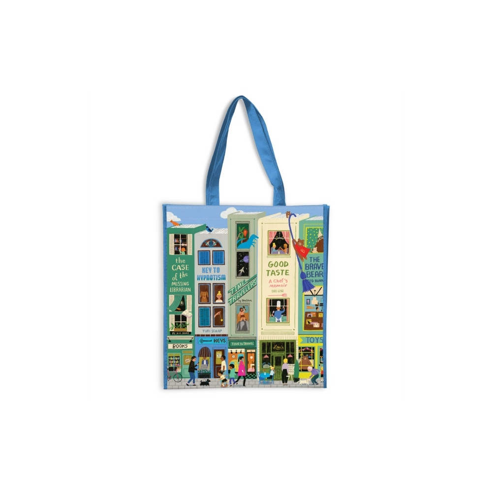 Produktbild för Main Street Books Reusable Shopping Bag