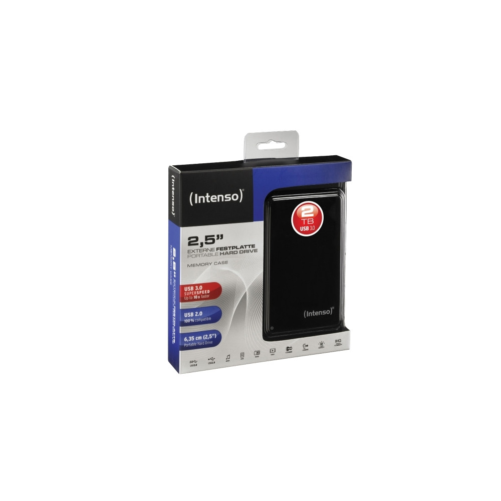 Produktbild för Intenso Memory Case - hårddisk - 2 TB - USB 3.0