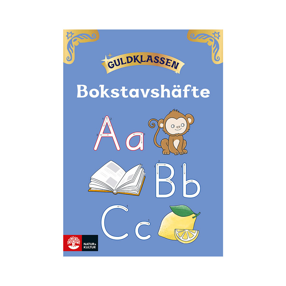 Produktbild för Guldklassen åk 1 Bokstavshäfte (10-pack) (häftad)