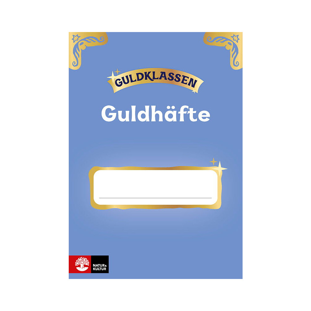 Produktbild för Guldklassen åk 1 Guldhäfte (10-pack) (häftad)