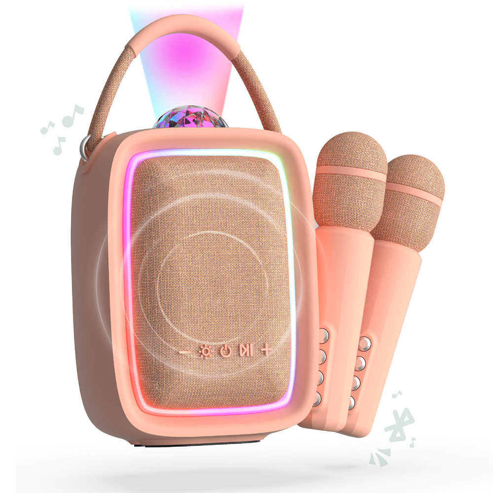 Produktbild för MOB Speaker Karaoke Kit Sing Party Pink