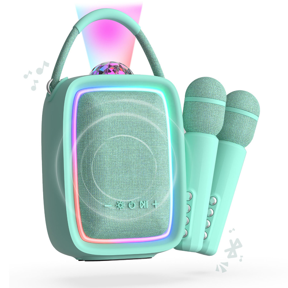 Produktbild för MOB Speaker Karaoke Kit Sing Party Green
