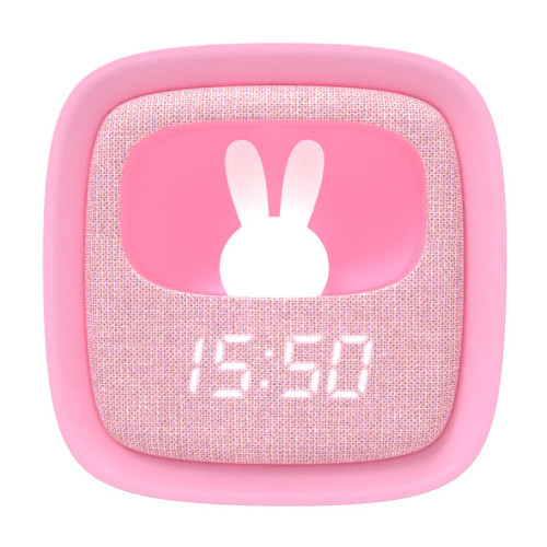 Mobility On Board MOB Alarm Clock with Light Billy Clock Pink Marshmallow