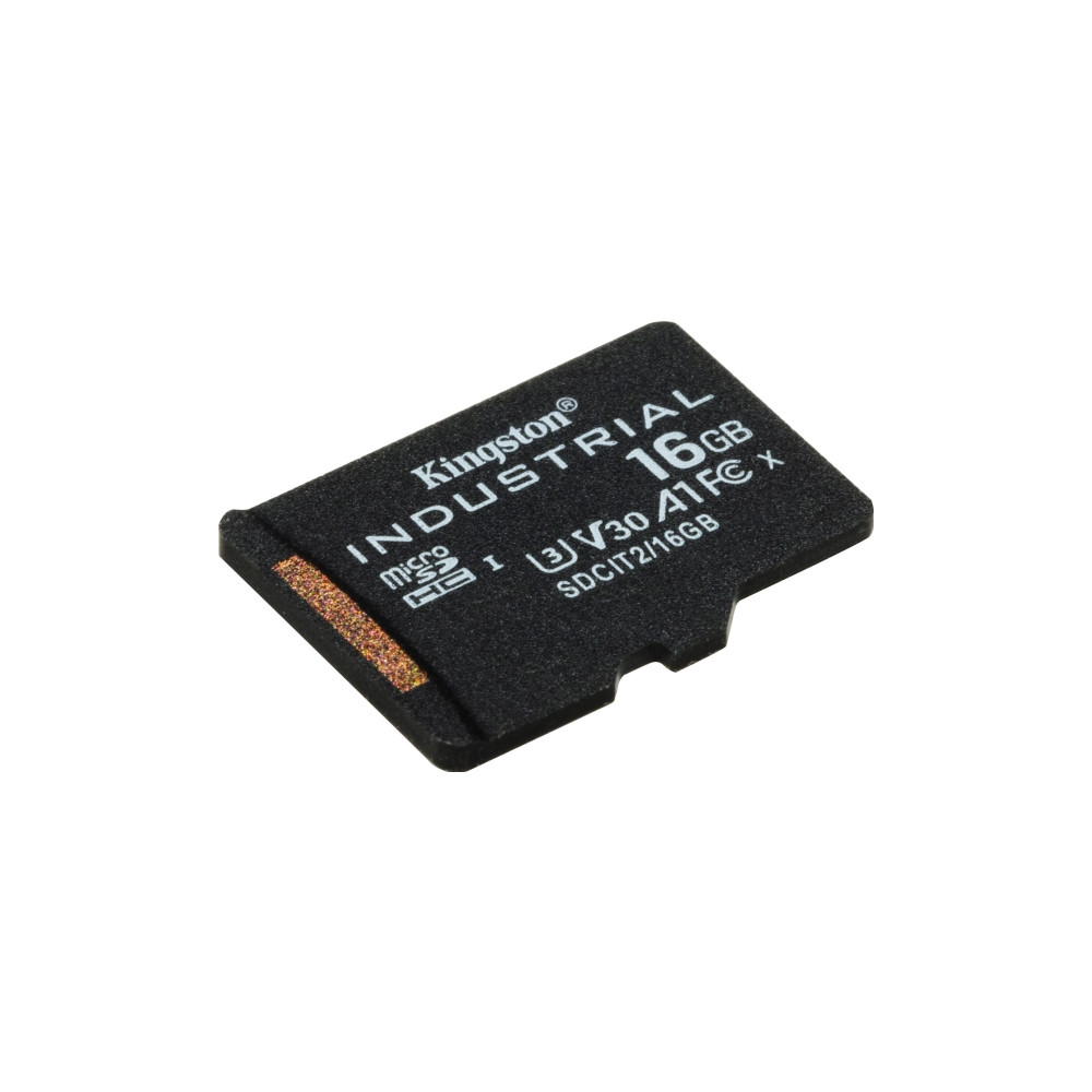 Produktbild för Kingston Industrial - flash-minneskort - 16 GB - microSDHC UHS-I