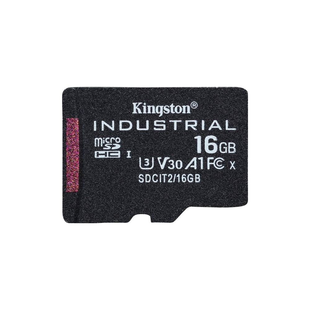 Produktbild för Kingston Industrial - flash-minneskort - 16 GB - microSDHC UHS-I