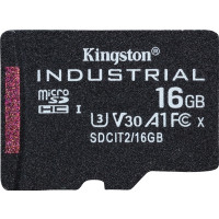Produktbild för Kingston Industrial - flash-minneskort - 16 GB - microSDHC UHS-I