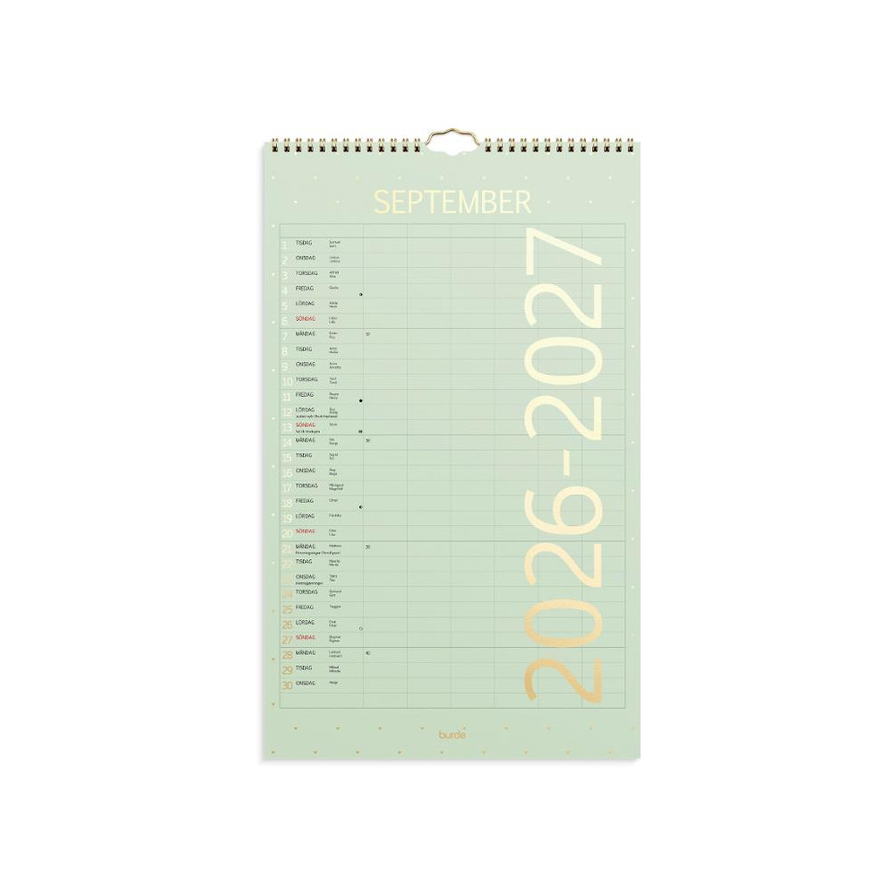 Produktbild för Familjekalender Color 26/27