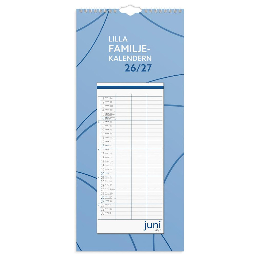 Produktbild för Familjekalender Lilla 26/27