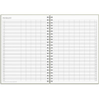 Produktbild för Kalender Study Story A5 blad 26/27
