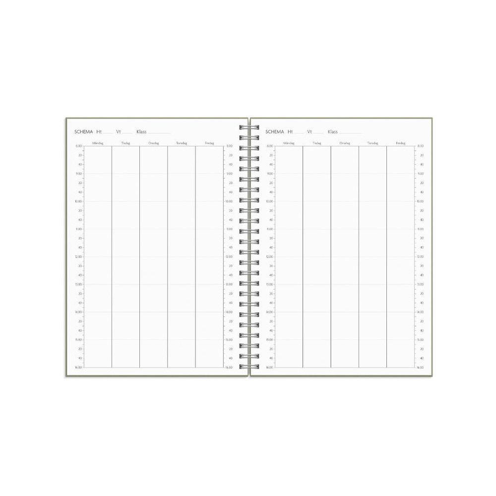 Produktbild för Kalender Study Story A5 blad 26/27