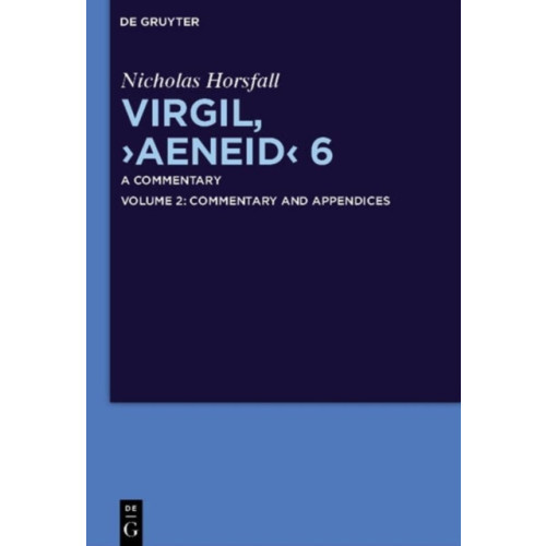 De Gruyter Virgil, "Aeneid" 6 (häftad, eng)