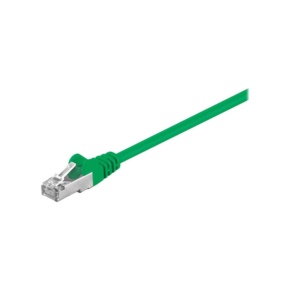 Produktbild för goobay patch-kabel - 25 cm - grön
