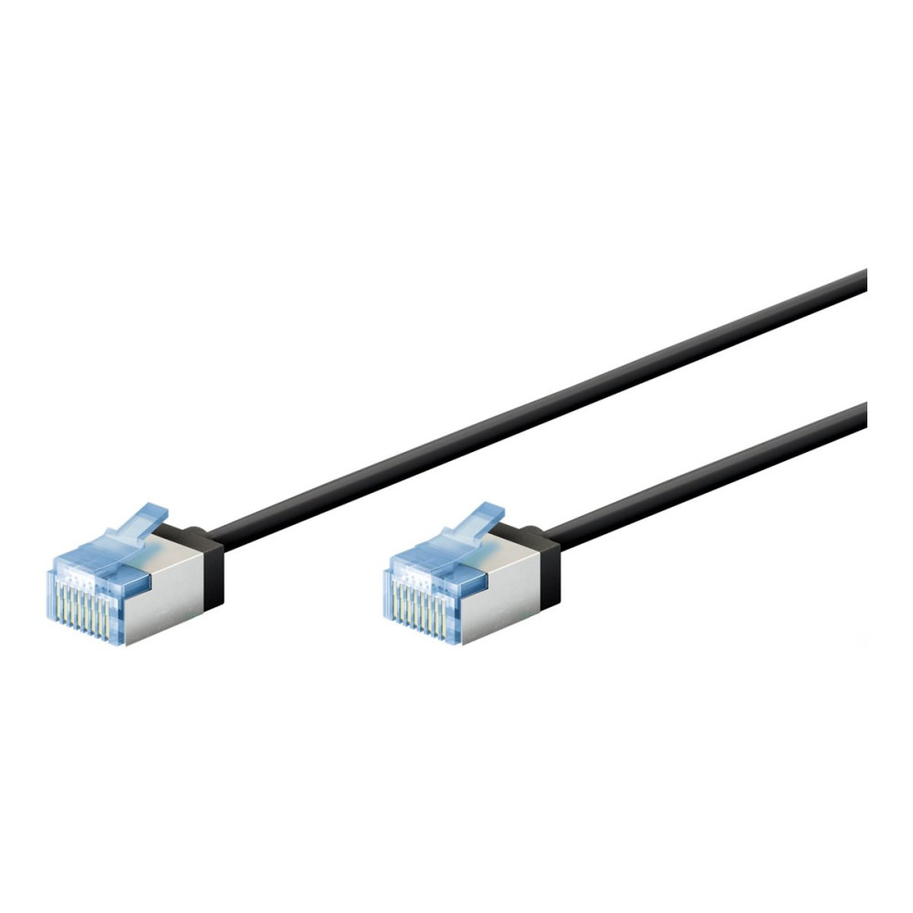 Produktbild för goobay patch-kabel - 15 m - svart