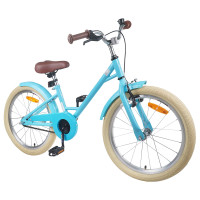 Produktbild för Barncykel 22 Tum för 7-12 år gamla Ljusblå