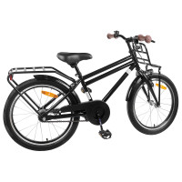 Produktbild för Barncykel 20 Tum för 6-11 år gamla Svart
