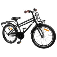 Produktbild för Barncykel 22 Tum för 7-12 år gamla Svart