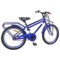Produktbild för Barncykel 20 Tum för 6-11 år gamla Mörkblå