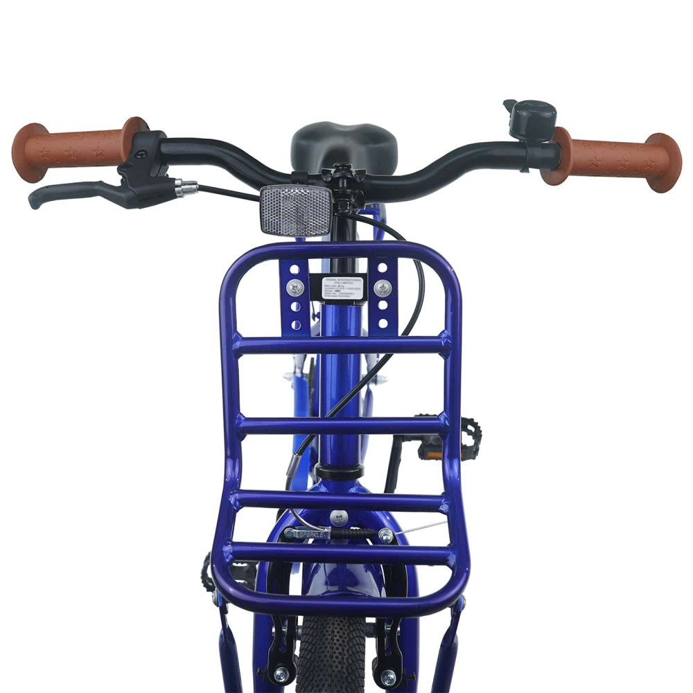 Produktbild för Barncykel 20 Tum för 6-11 år gamla Mörkblå