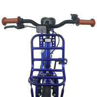 Produktbild för Barncykel 20 Tum för 6-11 år gamla Mörkblå