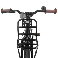 Produktbild för Barncykel 20 Tum för 6-11 år gamla Svart