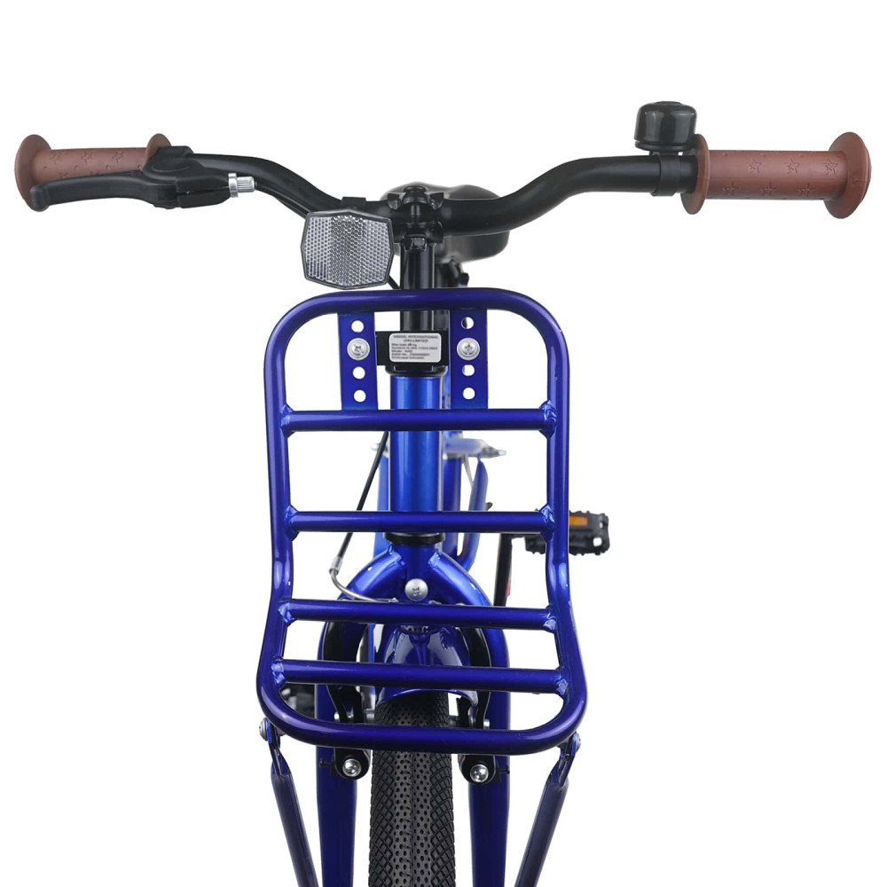 Produktbild för Barncykel 22 Tum för 7-12 år gamla Mörkblå