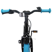 Produktbild för Barncykel 20 Tum för 6-11 år gamla Svart