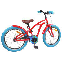 Produktbild för Barncykel 20 Tum för 6-11 år gamla Röd