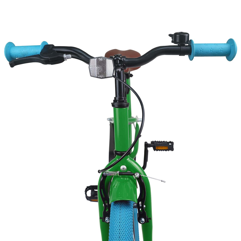 Produktbild för Barncykel 20 Tum för 6-11 år gamla Grön