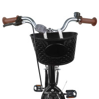 Produktbild för Barncykel 20 Tum för 6-11 år gamla Svart