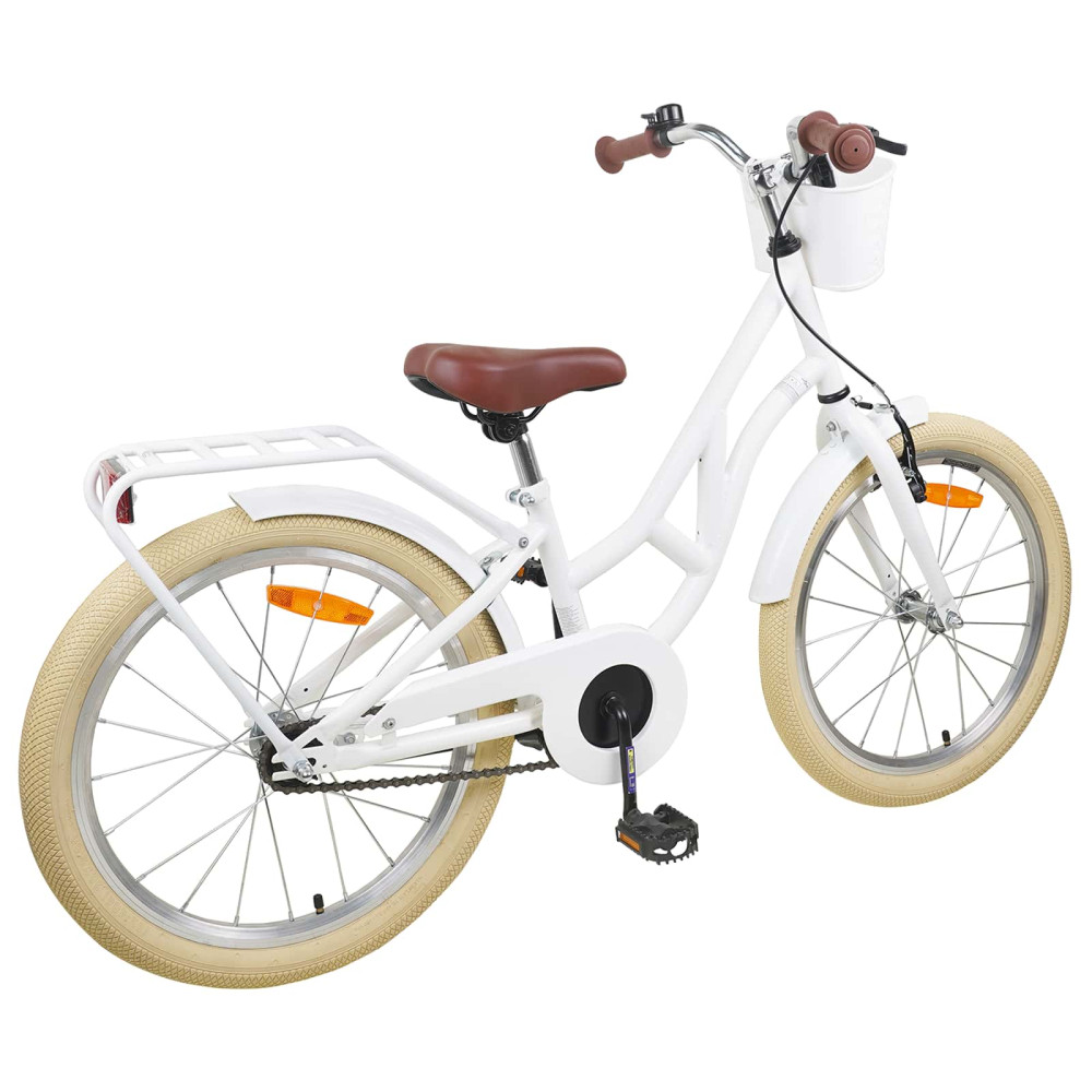 Produktbild för Barncykel 20 Tum 6-11 Vit