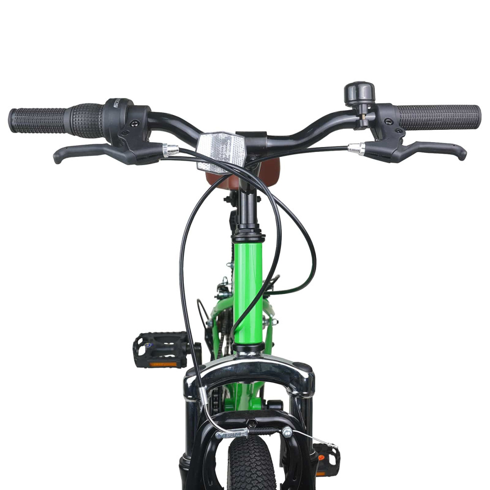 Produktbild för Mountainbike 20 Tum 6-Hastighet för 5-8 år gammal Grön